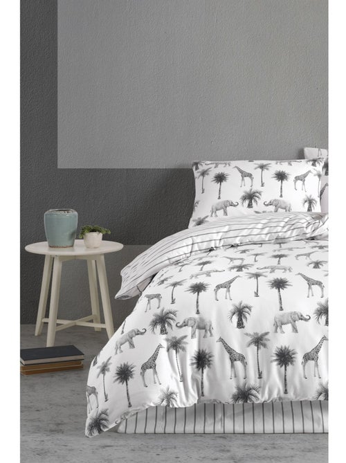 Set letto + federa in cotone - Kiabi