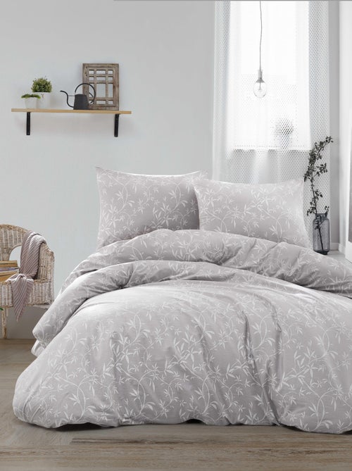 Set letto + federa in cotone - Kiabi