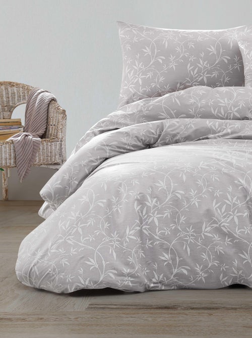 Set letto + federa in cotone - Kiabi