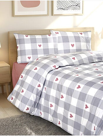 Set letto + federa in cotone