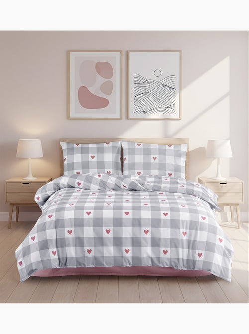 Set letto + federa in cotone - Kiabi