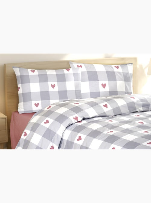 Set letto + federa in cotone - Kiabi