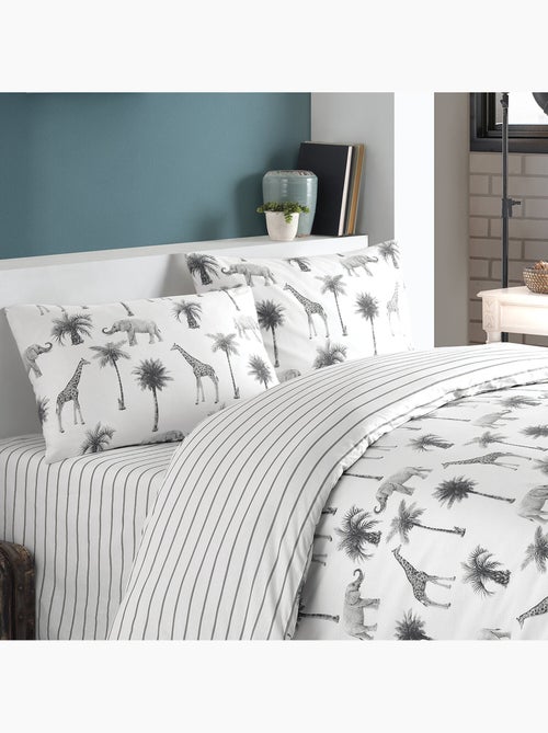 Set letto + federa in cotone - Kiabi