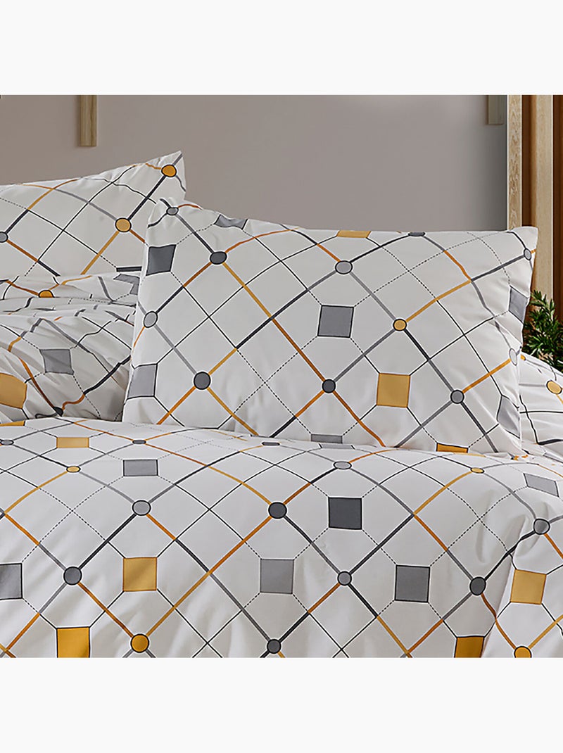Set letto + federa in cotone Multicolore - Kiabi