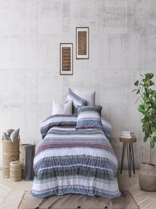 Set letto + federa in cotone - Kiabi