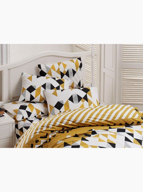 Set letto + federa in cotone - Kiabi