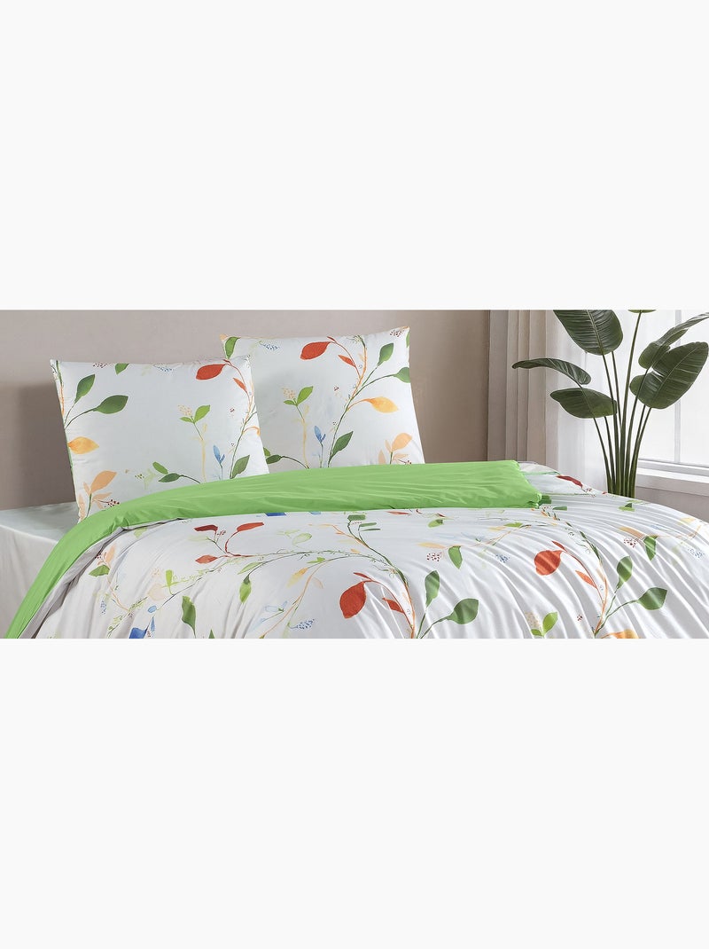 Set letto + federa in cotone Multicolore - Kiabi