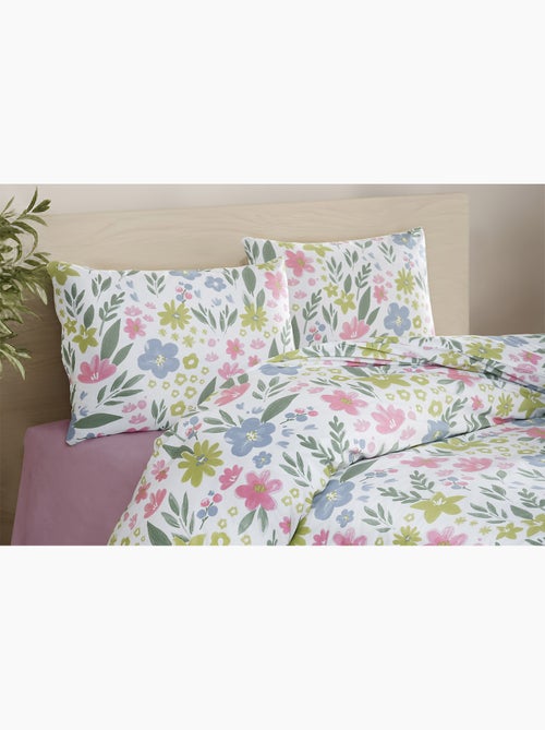 Set letto + federa in cotone - Kiabi