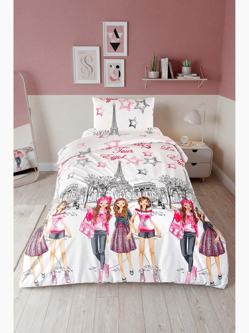 Set letto + federa in cotone - Kiabi