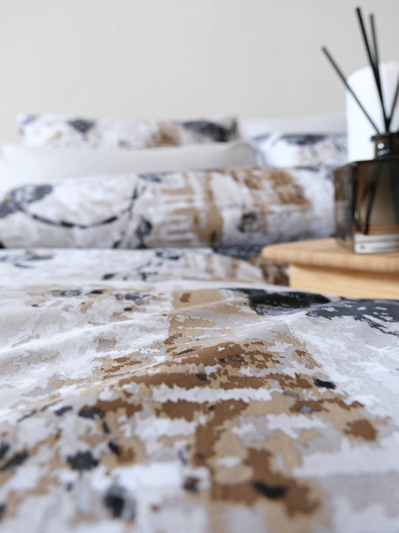 Set letto + federa in cotone Nero - Kiabi