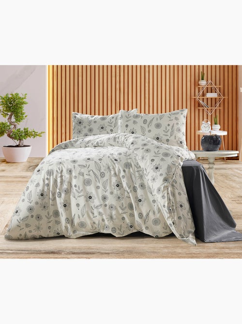 Set letto + federa in cotone - Kiabi