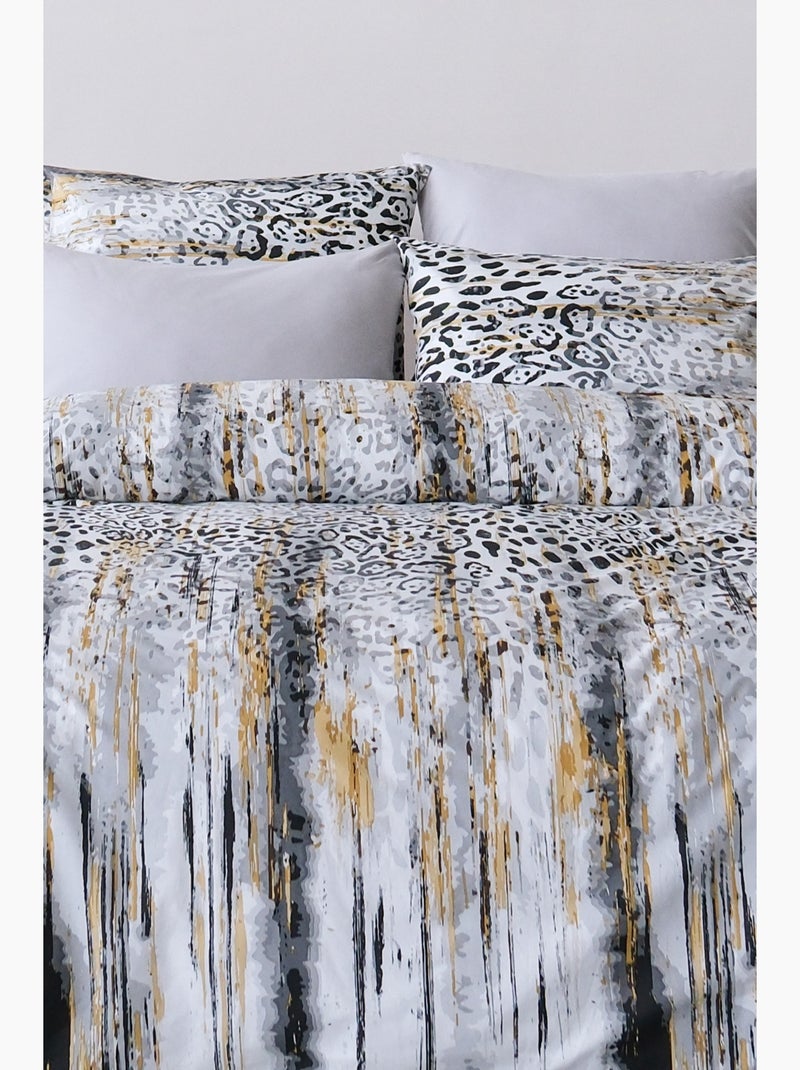 Set letto + federa in cotone Nero - Kiabi