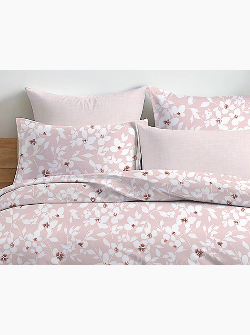 Set letto + federa in cotone Rosa - Kiabi