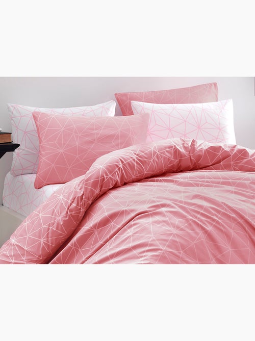 Set letto + federa in cotone - Kiabi