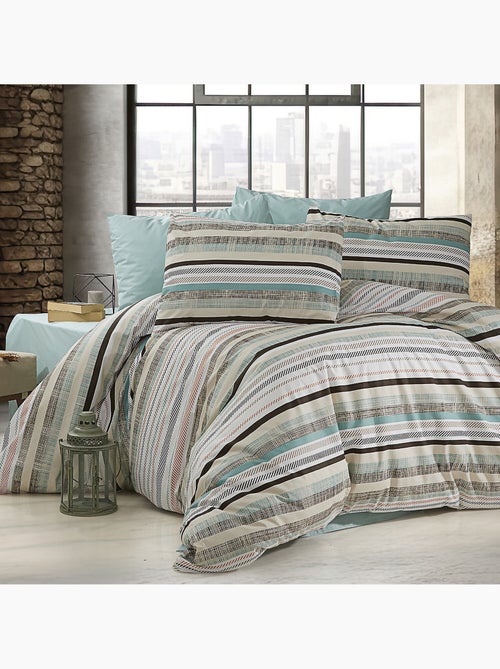 Set letto + federa in cotone - Kiabi