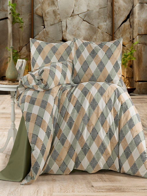 Set letto + federa in cotone - Kiabi