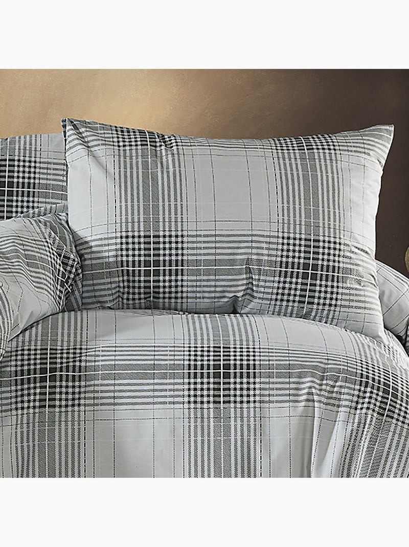 Set letto + federa in cotone Verde kaki - Kiabi