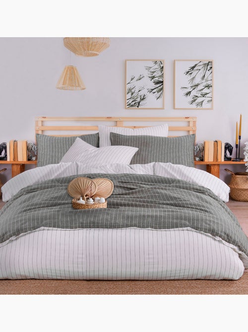 Set letto + federa in cotone - Kiabi
