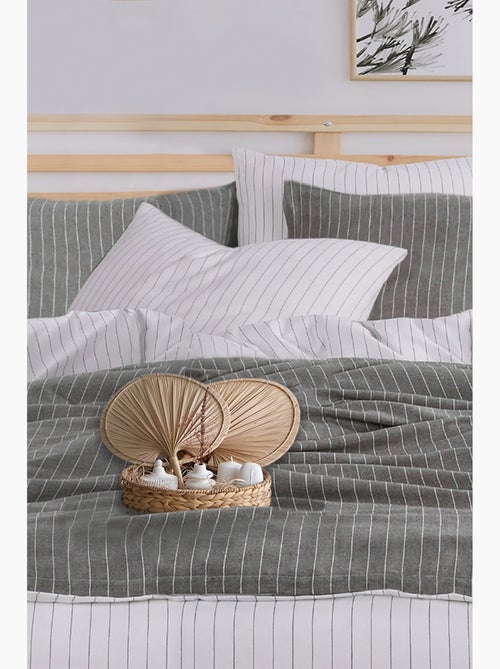 Set letto + federa in cotone - Kiabi