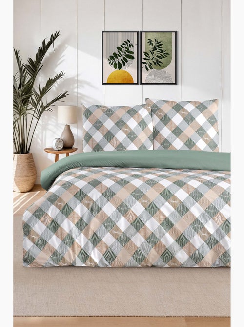 Set letto + federa in cotone - Kiabi