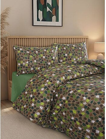 Set letto + federa in cotone
