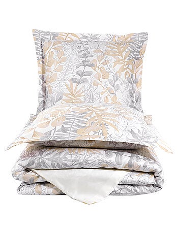 Set letto + federa in raso di cotone