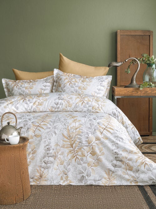 Set letto + federa in raso di cotone - Kiabi