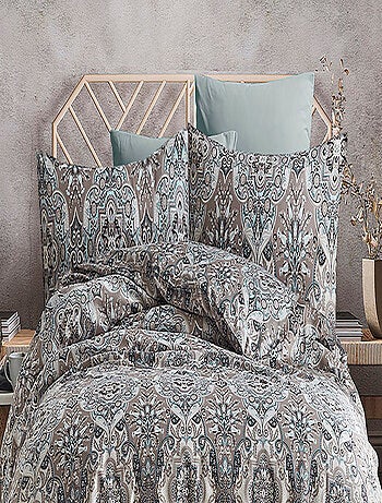 Set letto + federa in raso di cotone