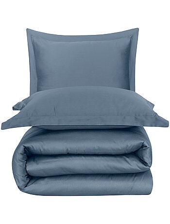 Set letto + federa in raso di cotone