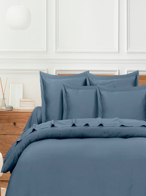 Set letto + federa in raso di cotone - Kiabi