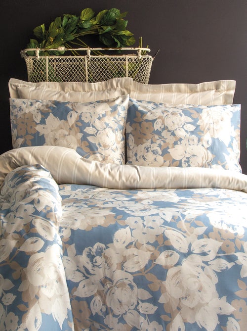 Set letto + federa in raso di cotone - Kiabi