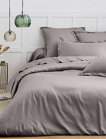 Set letto + federa in raso di cotone