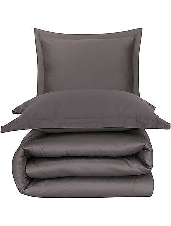 Set letto + federa in raso di cotone