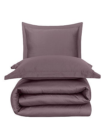 Set letto + federa in raso di cotone