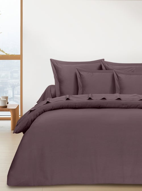 Set letto + federa in raso di cotone - Kiabi