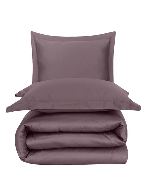 Set letto + federa in raso di cotone - Kiabi