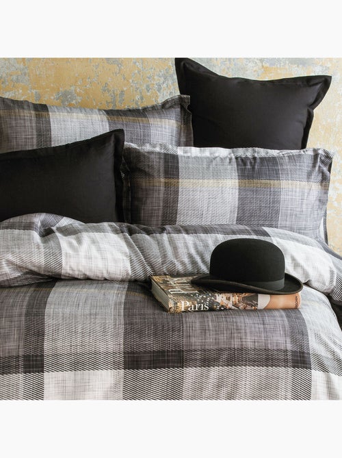 Set letto + federa in raso di cotone - Kiabi