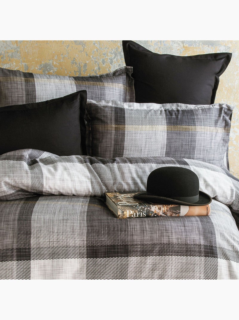 Set letto + federa in raso di cotone Multicolore - Kiabi