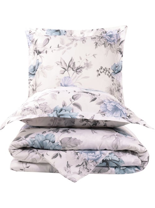 Set letto + federa in raso di cotone - Kiabi