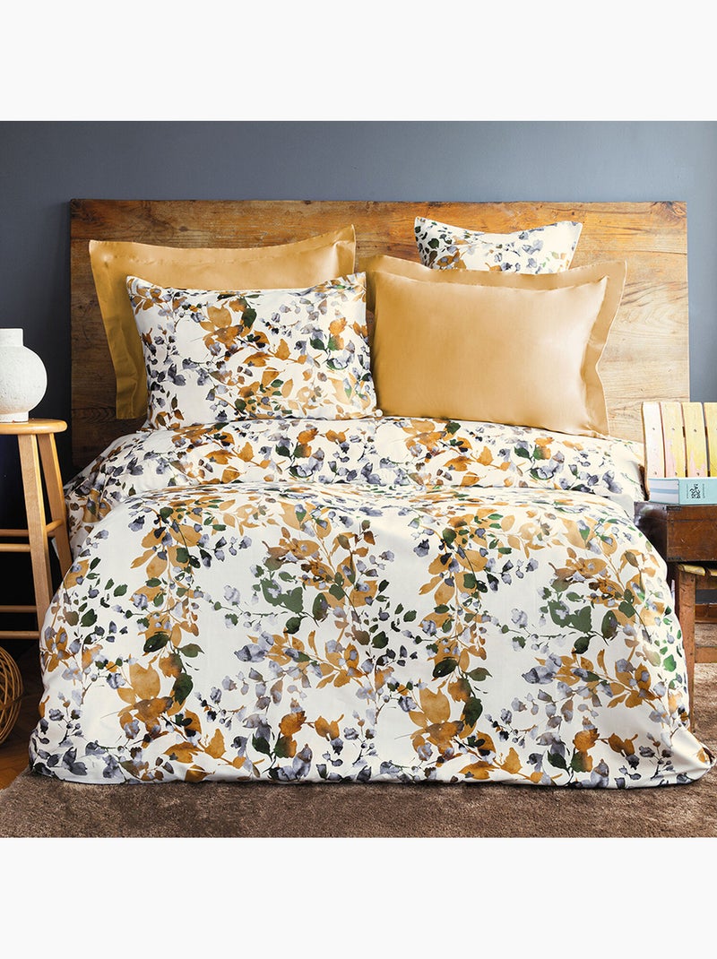 Set letto + federa in raso di cotone Multicolore - Kiabi