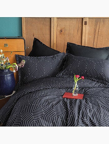 Set letto + federa in raso di cotone