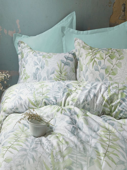 Set letto + federa in raso di cotone - Kiabi