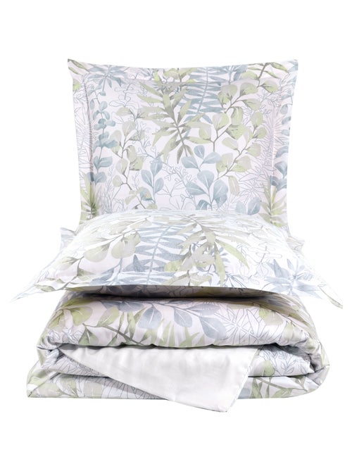 Set letto + federa in raso di cotone - Kiabi