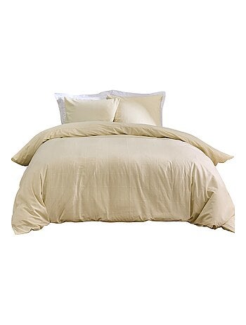Set letto in Cotone Linella Ivoire Douceur d'Intérieur