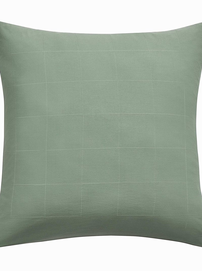 Set letto in Cotone Linella Ivoire Douceur d'Intérieur Verde salvia - Kiabi