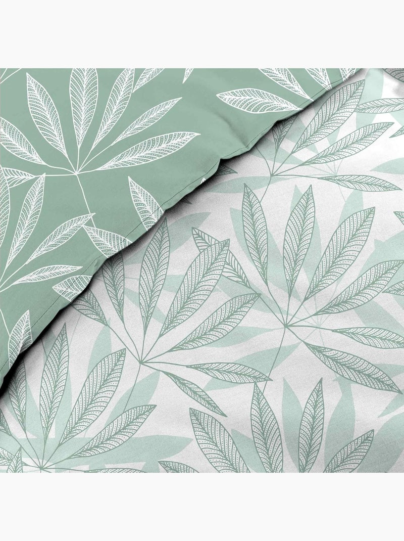 Set letto in Cotone Malia Douceur d'Intérieur Verde salvia - Kiabi