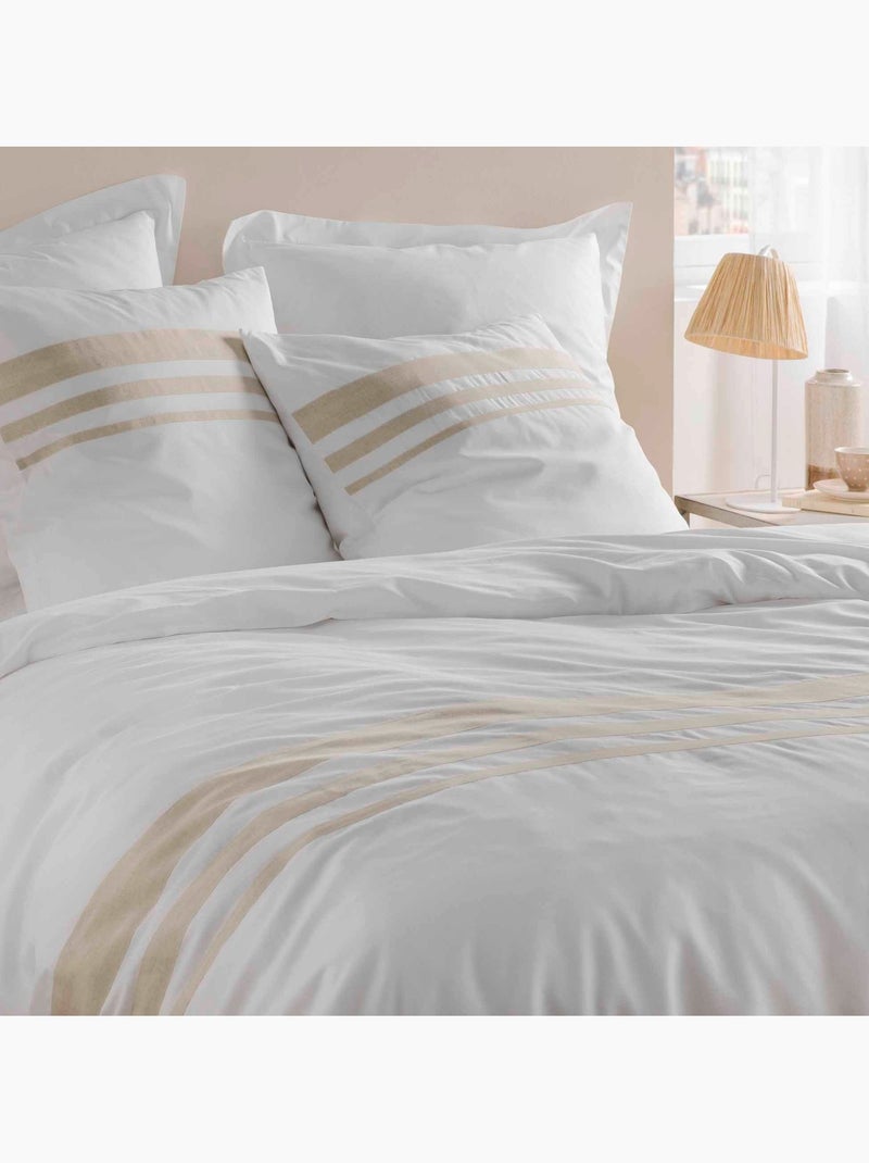 Set letto in Cotone Margaux Douceur d'Intérieur Bianco - Kiabi