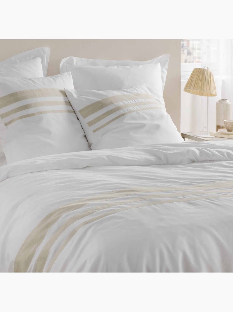 Set letto in Cotone Margaux Douceur d'Intérieur Bianco - Kiabi