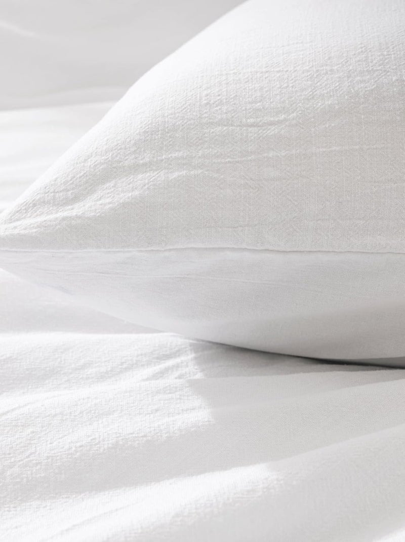 Set letto in Cotone Meline Douceur d'Intérieur Bianco - Kiabi