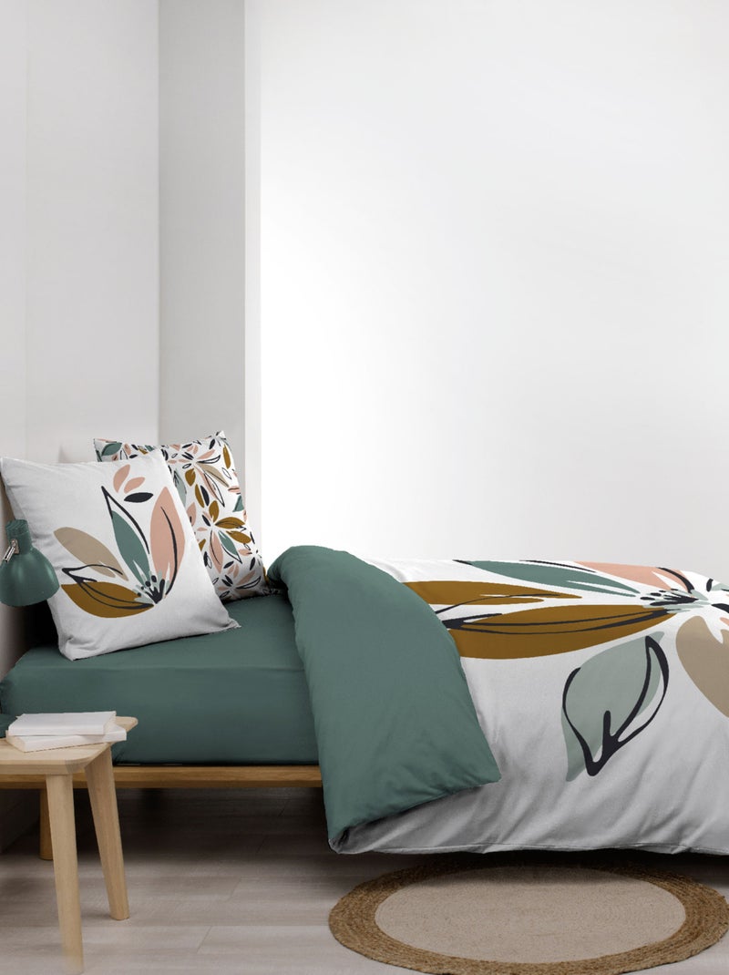 Set letto in Cotone Octavia Douceur d'Intérieur Verde - Kiabi